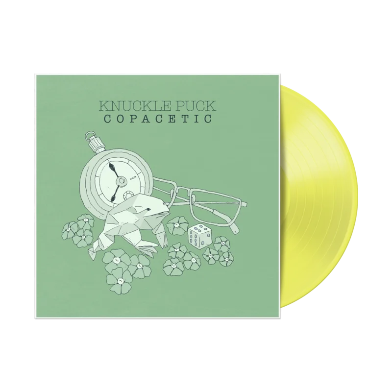 KNUCKLE PUCK 'COPACETIC' LP - LTD. 500 - HIGHLIGHTER YELLOW