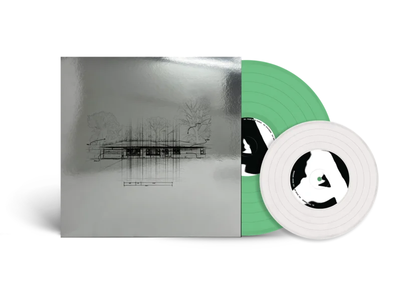 KNUCKLE PUCK 'RETROSPECTIVE' LP - EXCLUSIVE - LTD. 250 - GREEN/WHITE