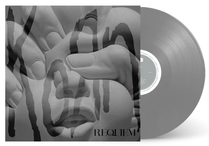 KORN 'REQUIEM' LP - EXCLUSIVE - LTD. 1000 -SILVER
