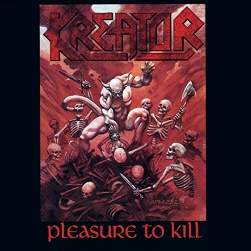 KREATOR 'PLEASURE TO KILL' 2LP - IMPORT