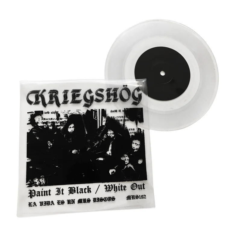 Kriegshog: Paint It Black / White Out 7"