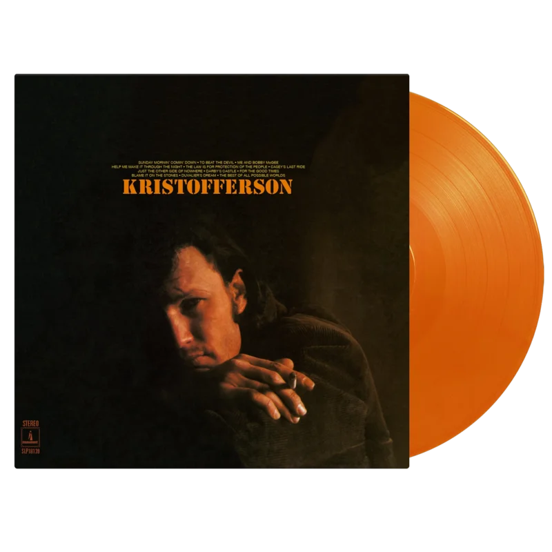 KRIS KRISTOFFERSON - KRISTOFFERSON - LIMITED EDITION - ORANGE COLOR - VINYL LP