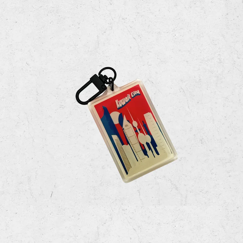 Kuwait retro (SK exclusive) acrylic keychain