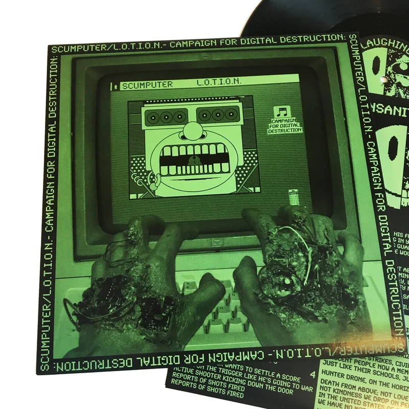 L.O.T.I.O.N. / Scumputer: Split 12" (new)