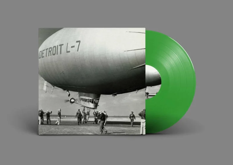 L7 'DETROIT' LP - TRANSPARENT GREEN