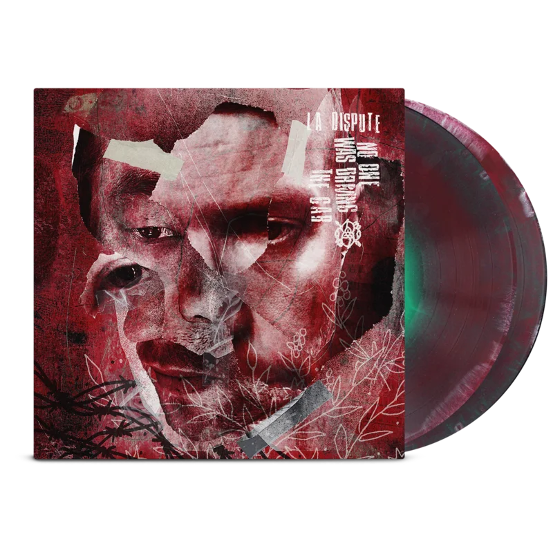LA DISPUTE NO ONE WAS DRIVING THE CAR 2LP - EXCLUSIVE - LTD. 300 -  CLEAR/RED/GREEN