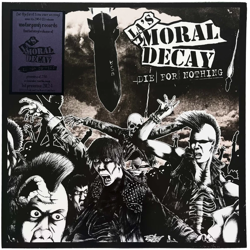 LA's Moral Decay: Die For Nothing 12"