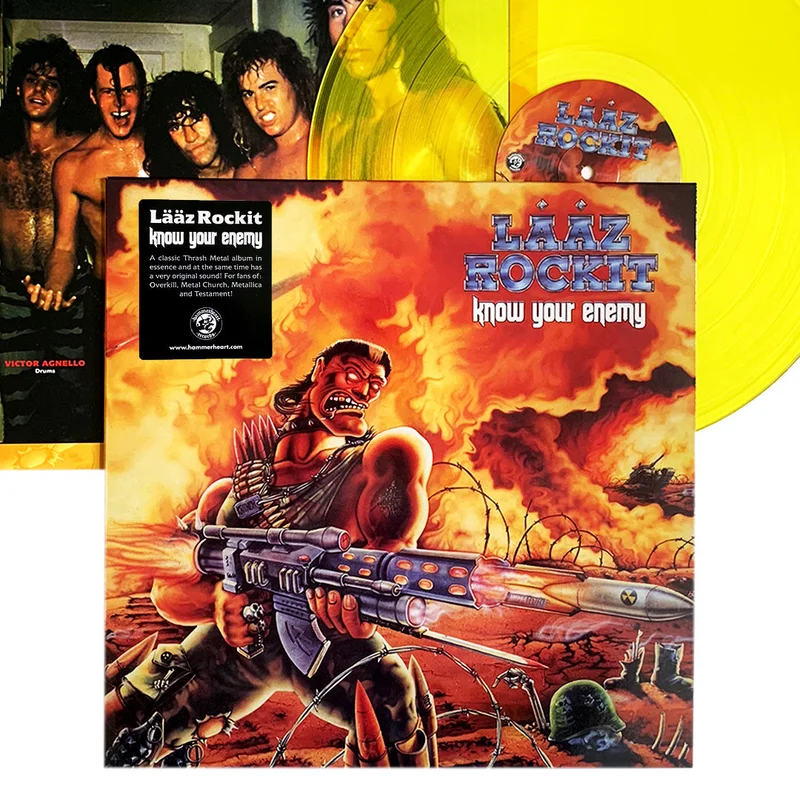 Laaz Rockit: Know Your Enemy 12"