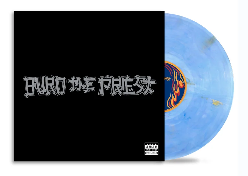 LAMB OF GOD BURN THE PRIEST LP - EXCLUSIVE - LTD. 500 - BLUE/COLOR/FLECKS
