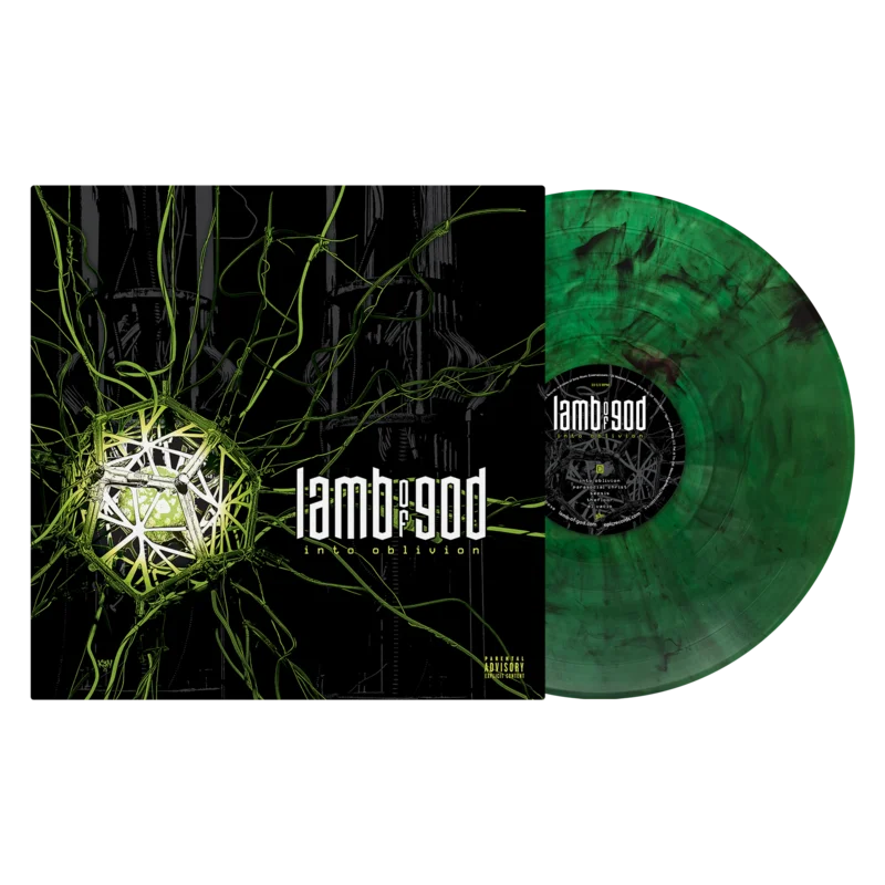 LAMB OF GOD 'INTO OBLIVION' LP (Exclusive  Green Smoke Vinyl)