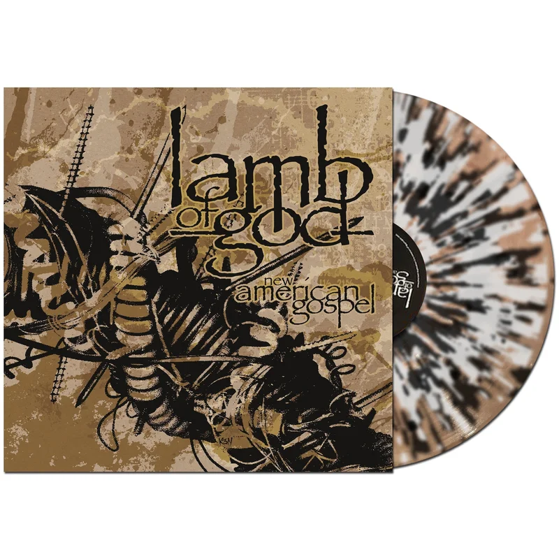 LAMB OF GOD 'NEW AMERICAN GOSPEL' LP - GALAXY