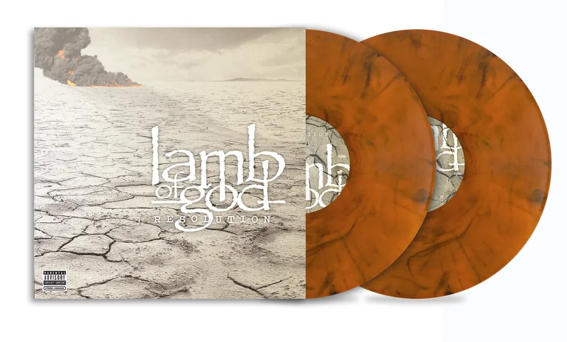 LAMB OF GOD RESOLUTION 2LP - EXCLUSIVE - LTD. 500 - ORANGE SMOKE