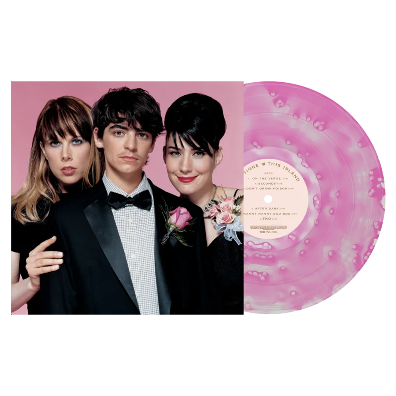 LE TIGRE THIS ISLAND LP - EXCLUSIVE - LTD. 200 - NEON PINK GALAXY