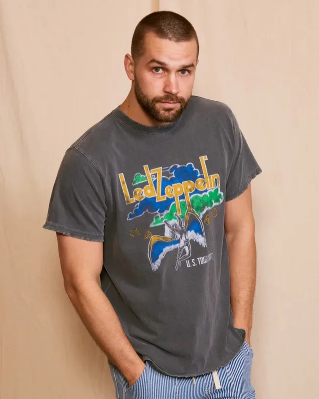 LED ZEPPELIN - U.S. TOUR 1977 UNISEX T-SHIRT