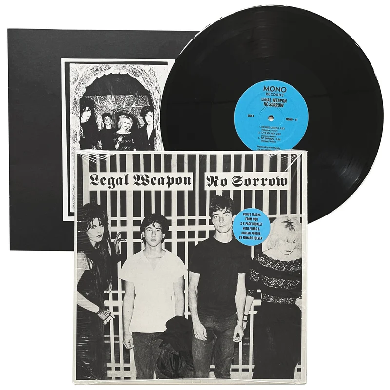 Legal Weapon: No Sorrow 12" (Clear Vinyl)