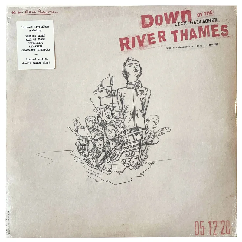 Liam Gallagher: Down By The River Thames 12"