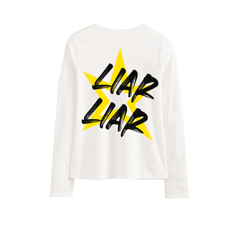 Liar Liar Off White Long Sleeve T-shirt