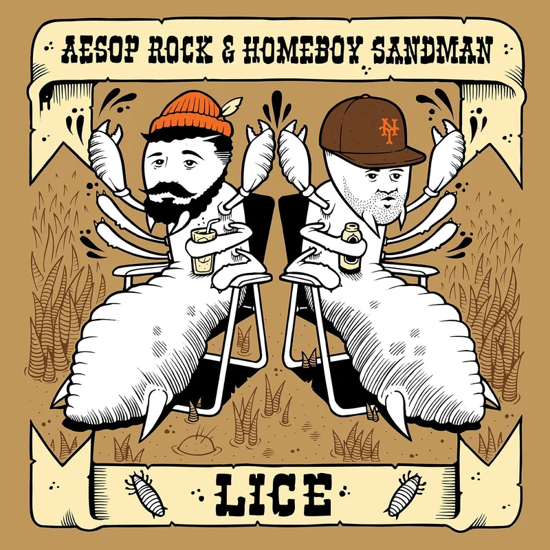 LICE (AESOP ROCK & HOMEBOY SANDMAN) 'LICE' 12" EP