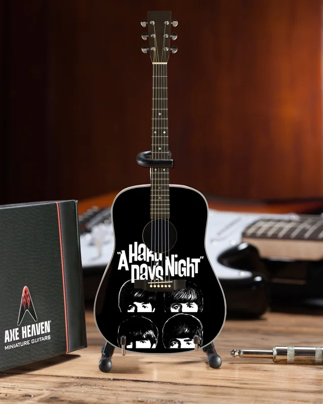 LICENSED FAB FOUR - A HARD DAY'S NIGHT TRIBUTE MINI ACOUSTIC - RADIO DAYS