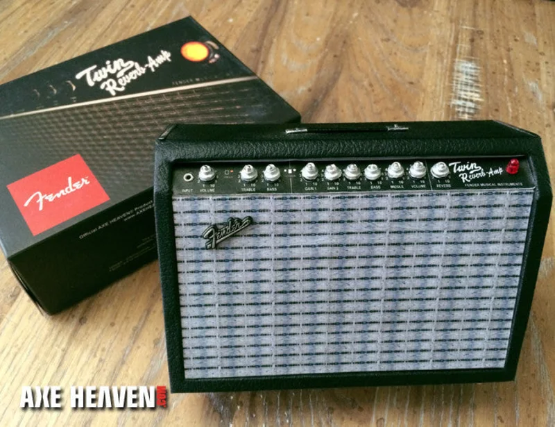 LICENSED MINI FENDER TWIN-REVERB ORNAMENTAL AMP MODEL