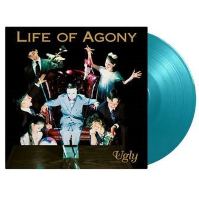 LIFE OF AGONY 'UGLY' LP - LTD. - IMPORT - TURQUOISE