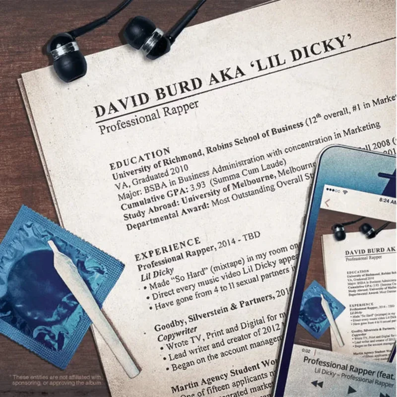 Lil Dicky: Professional Rapper 12" (Indie Exclusive)