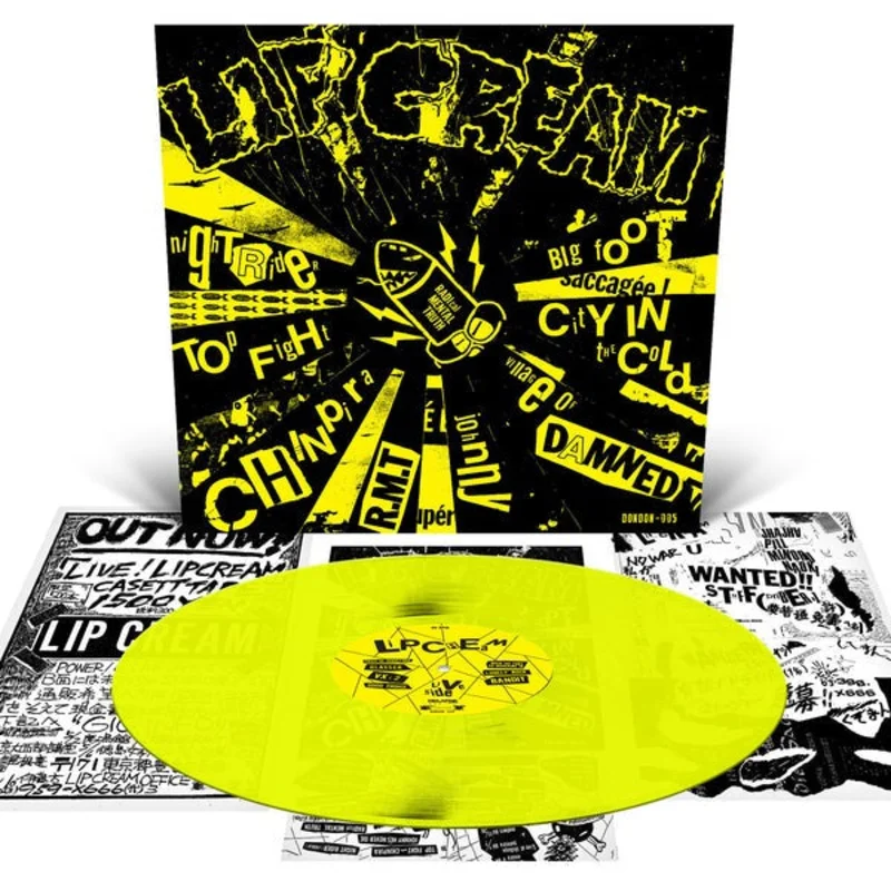 Lip Cream: Big Foot 12" (highlighter yellow vinyl)