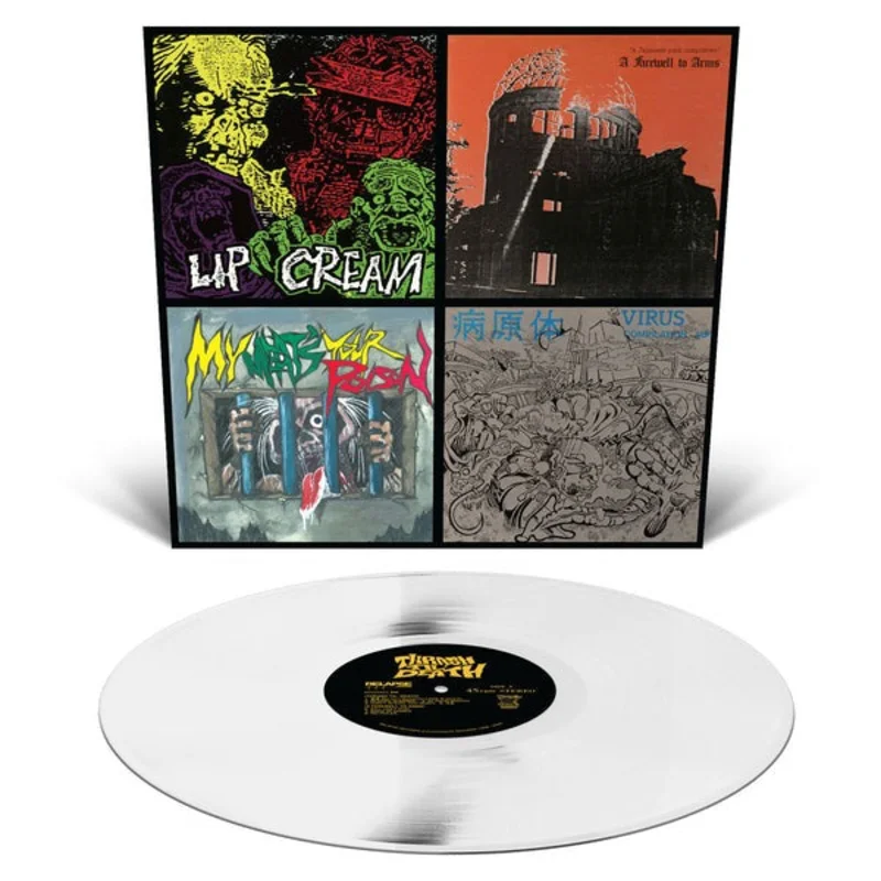 Lip Cream: Thrash Til Death 12" (milky clear vinyl)