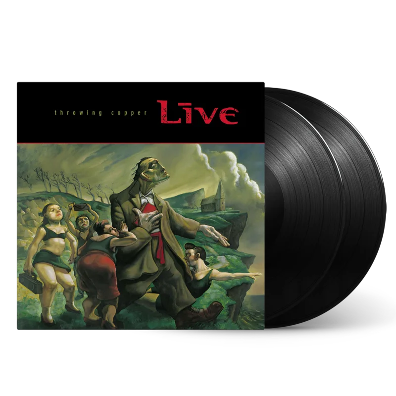 LIVE - THROWING COPPER - 2-LP - VINYL LP