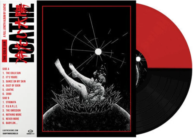 LOATHE THE COLD SUN RED/BLACK LP