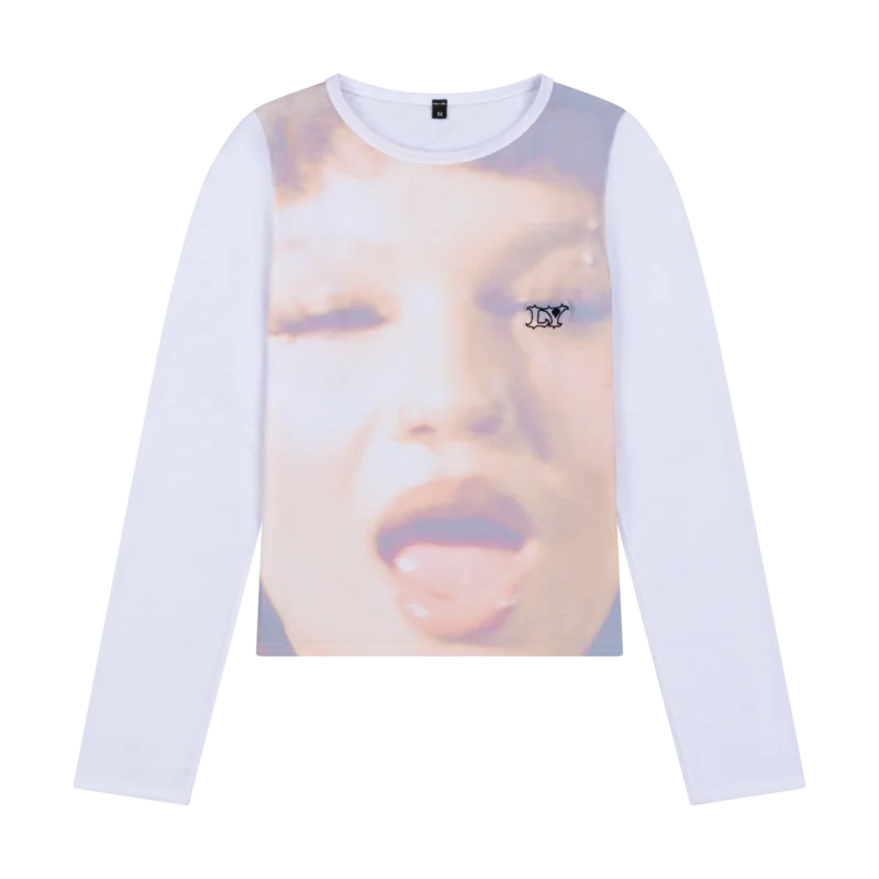 lola sublimation print long-sleeve t-shirt