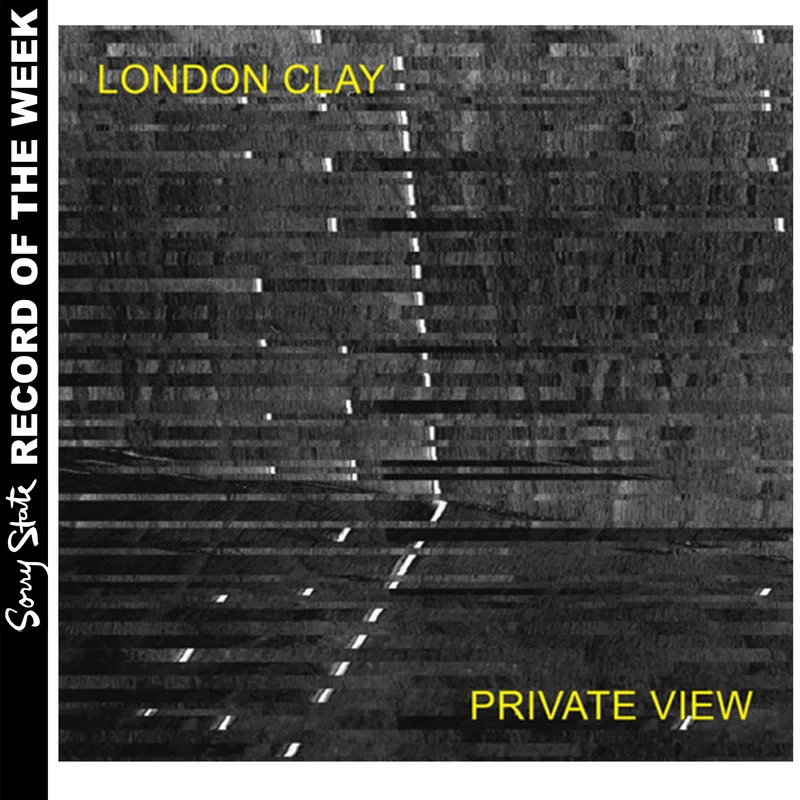 London Clay: Private View 12 black vinyl