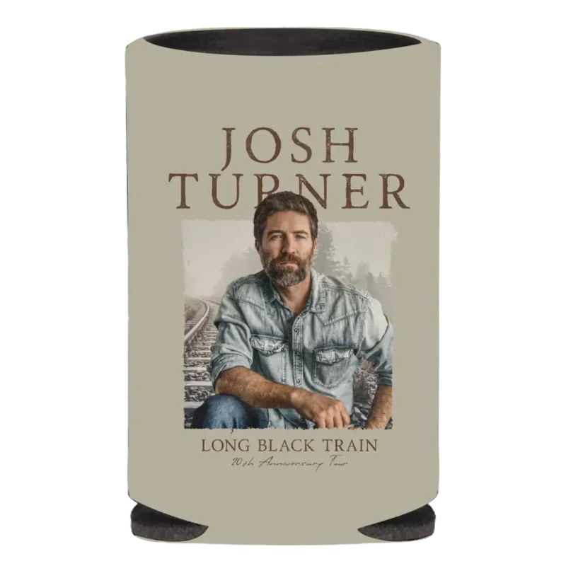 Long Black Train Anniversary Koozie