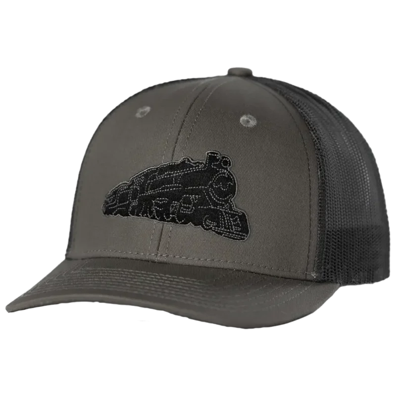 Long Black Train Hat