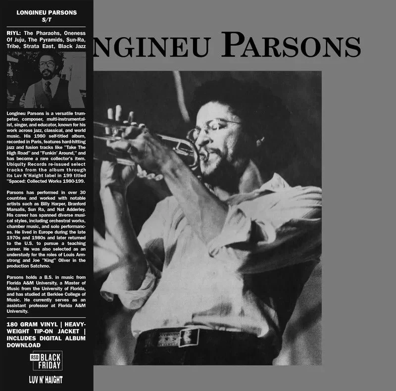 Longineu Parsons: S/T 12" (Black Friday 2025)