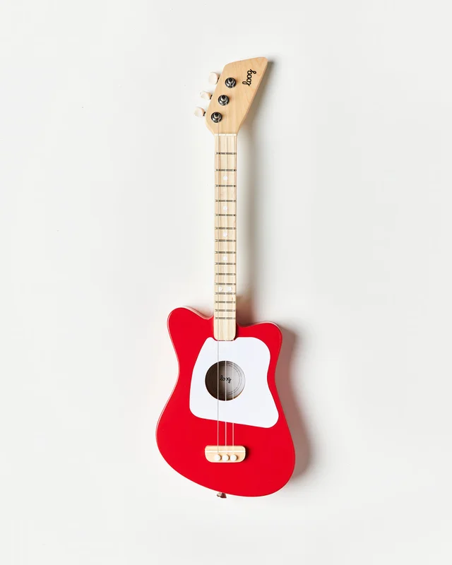 LOOG MINI ACOUSTIC GUITAR Red