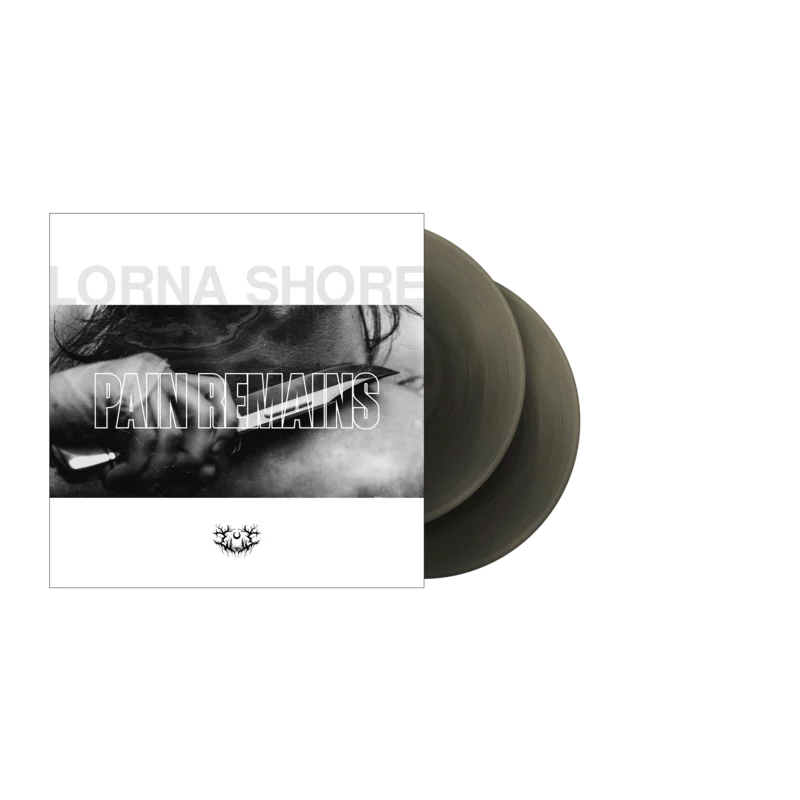 LORNA SHORE PAIN REMAINS 2LP - EXCLUSIVE - LTD. 500 - TRANSPARENT BLACK ICE