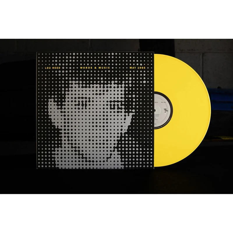 LOU REED 'WORDS & MUSIC, MAY 1965' LP - YELLOW