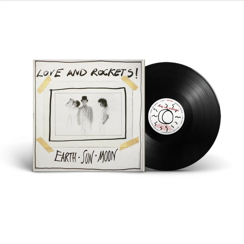 LOVE AND ROCKETS 'EARTH, SUN, MOON' LP