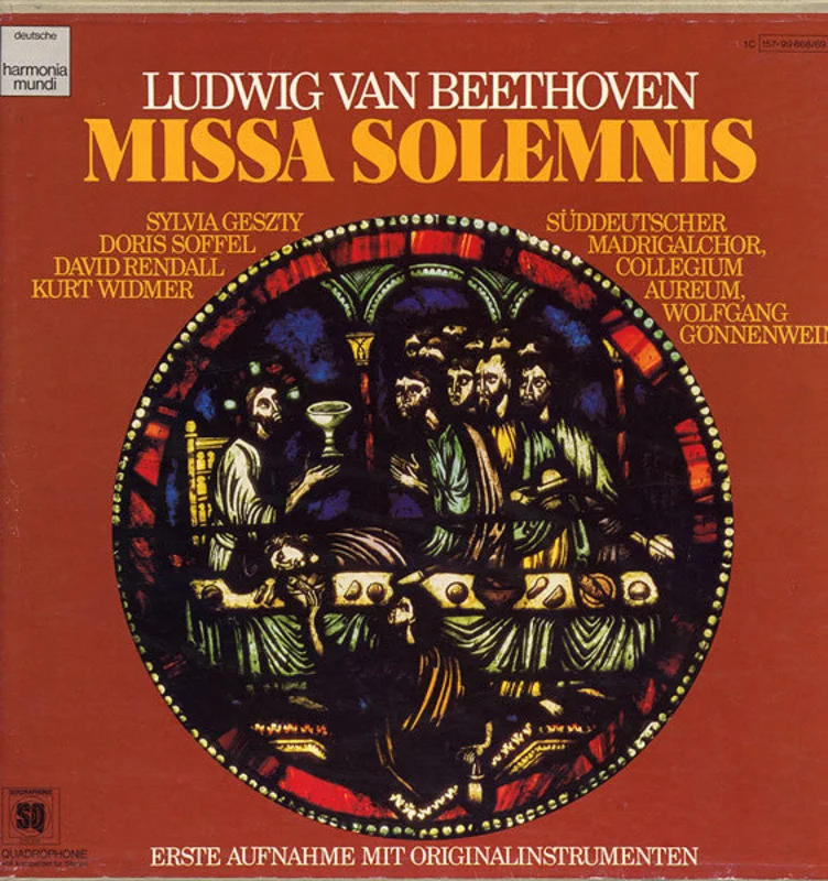 Ludwig van Beethoven  Der Sddeutsche Madrigalcho: Missa Solemnis 12" box set