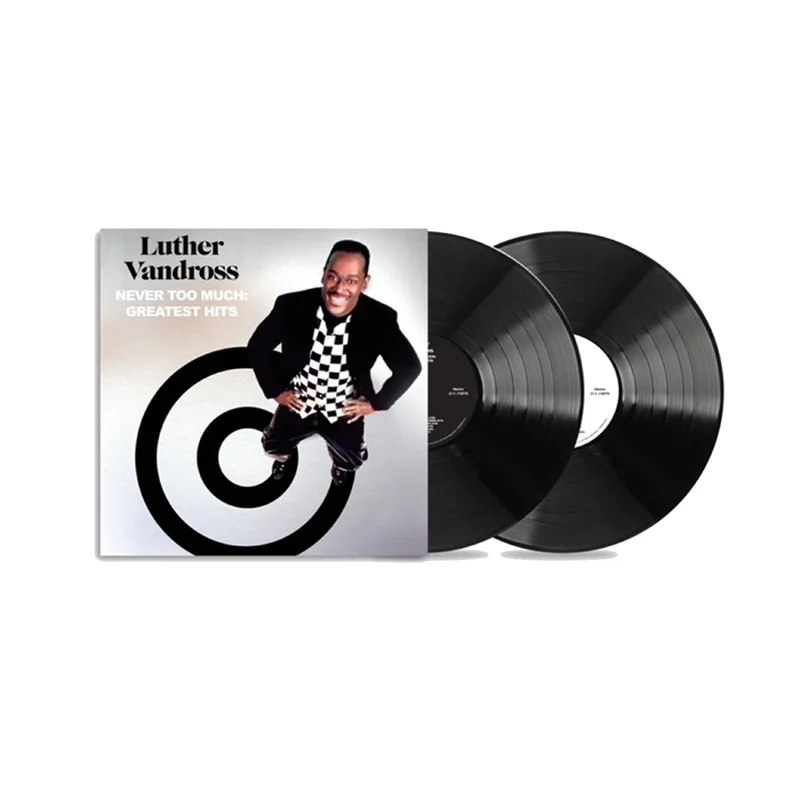 LUTHER VANDROSS - NEVER TOO MUCH: GREATEST HITS - 2-LP - VINYL LP