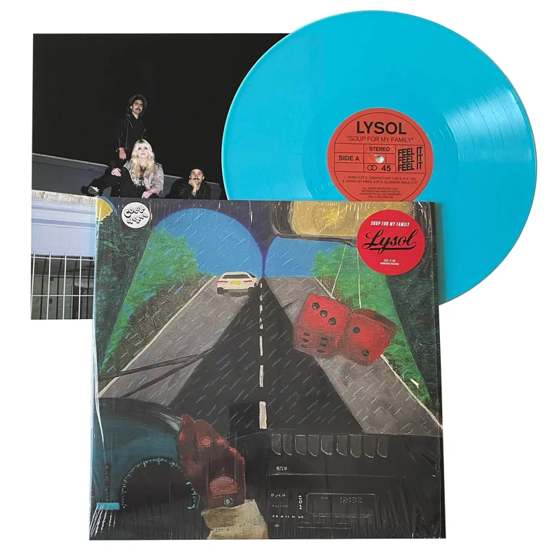 Lysol: Soup for My Family 12" Baby Blue Vinyl