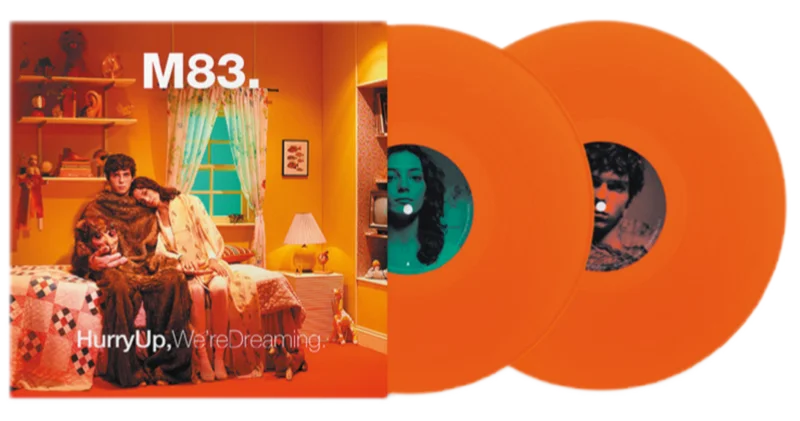 M83 'HURRY UP, WE'RE DREAMING' 10TH ANNIVERSARY 2LP - ORANGE