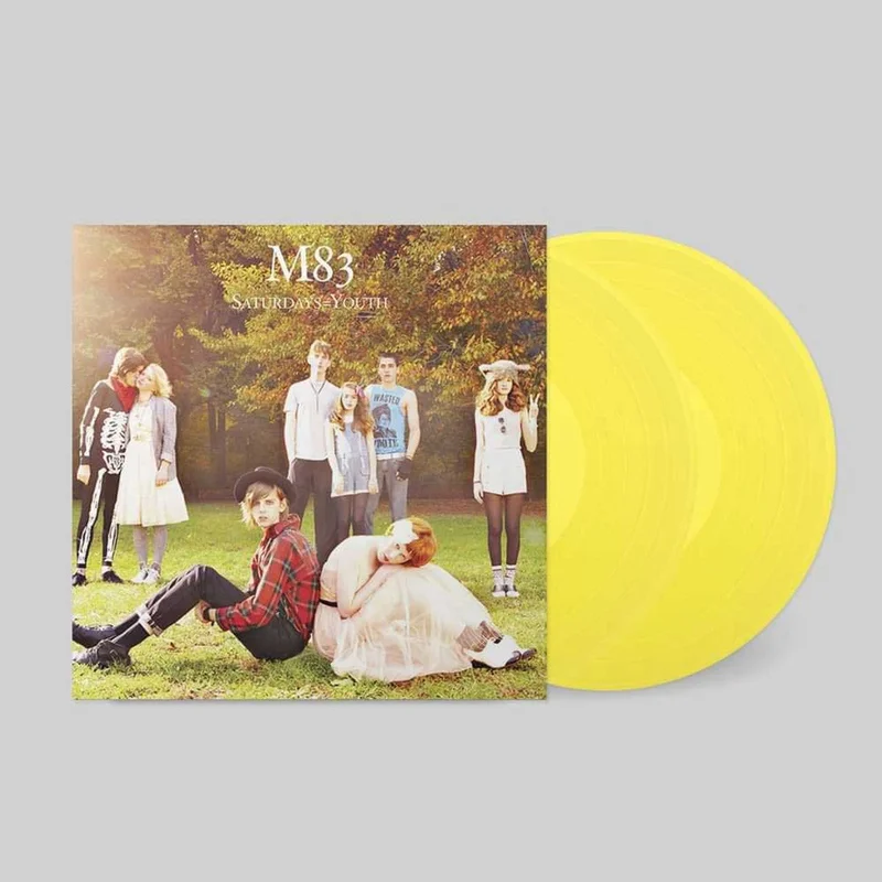 M83 'SATURDAYS = YOUTH' 2LP - YELLOW