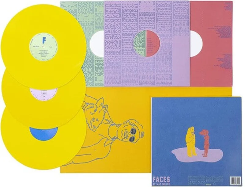 Mac Miller: Faces 3x12" (yellow vinyl)