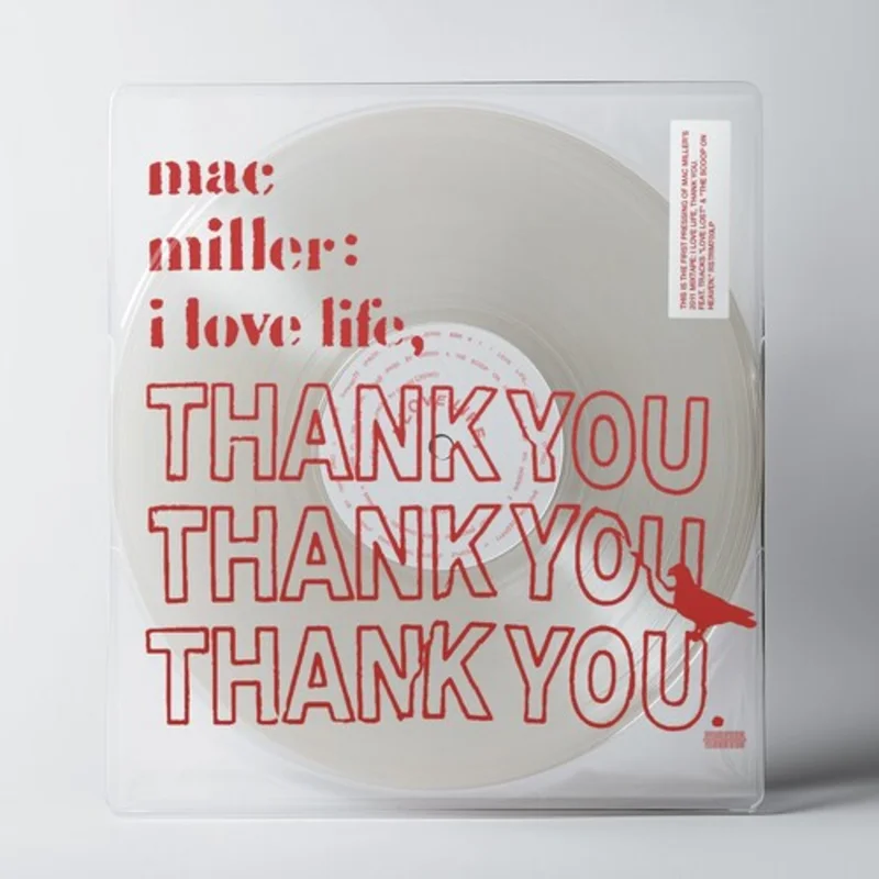MAC MILLER 'I LOVE LIFE, THANK YOU' LP - CLEAR