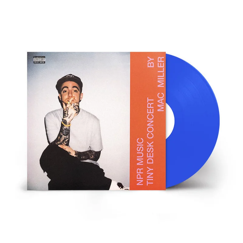 MAC MILLER - NPR TINY DESK CONCERT BY MAC MILLER - BLUE COLOR - VINYL LP