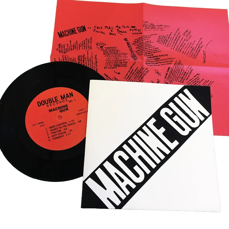 Machine Gun: S/T 7"
