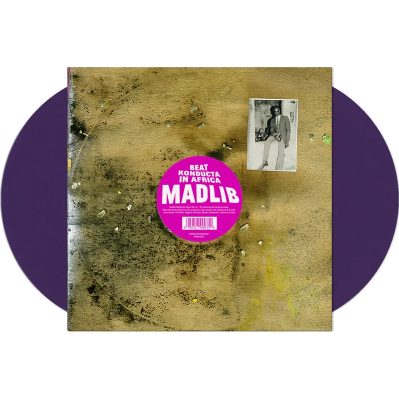 MADLIB 'MEDICINE SHOW NO. 3 - BEAT KONDUCTA IN AFRICA' 2LP - PURPLE