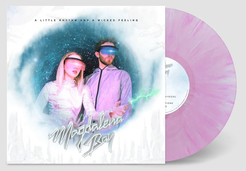 MAGDALENA BAY A LITTLE RHYTHM AND A WICKED FEELING LP - LTD. 300 - PINK